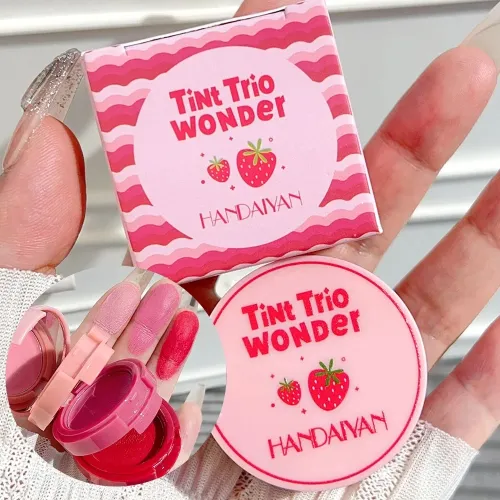 Strawberry Cheek and Lip Blush 3-in-1